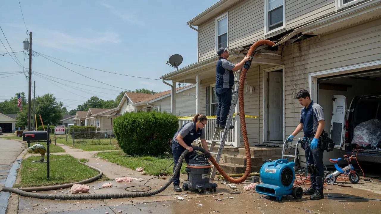 Water Damage Restoration in Plover, IA near me